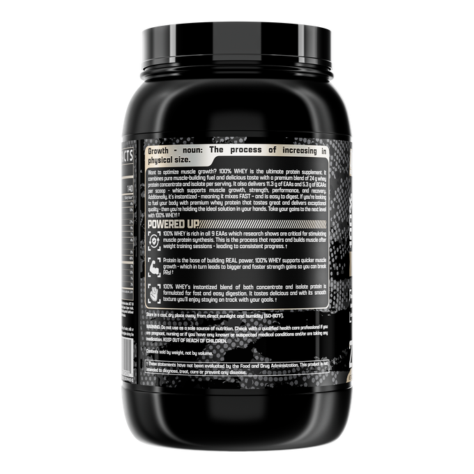 100% WHEY BAUNILHA- 913 g